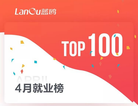 4月就業(yè)TOP100 放榜啦??！